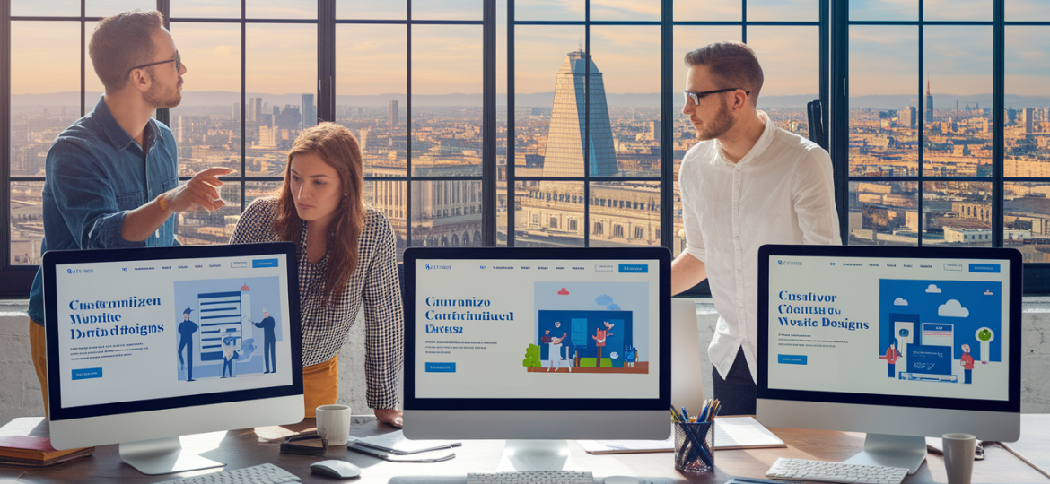 Sviluppo siti web personalizzati a Milano: valorizzare l'identità aziendale e migliorare la visibilità online